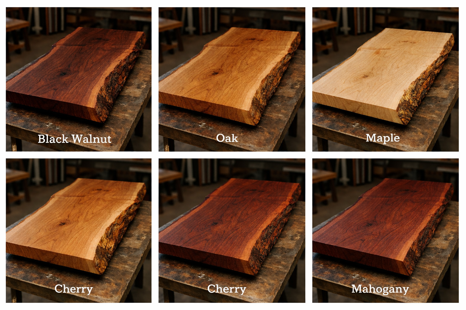 Custom Epoxy Wood Coffee Tables